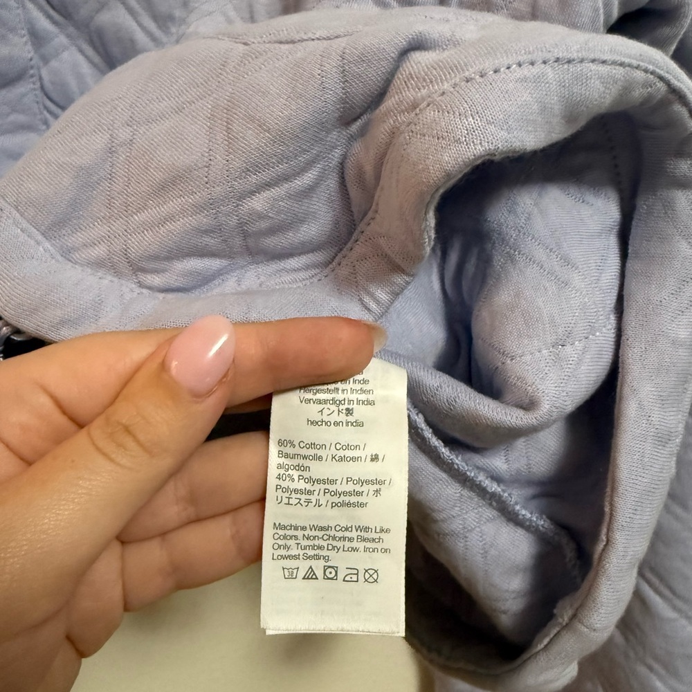 J. Crew Light Purple Quilted Jacket - Picture 4 of 6